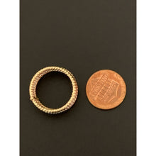 Load image into Gallery viewer, 18K Gold Ring Five Days Tricolor White Yellow Rose Gold 1.62 grams Size 8.25 - Rafant