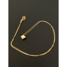 Load image into Gallery viewer, 18K Gold Necklace Chain16.50" With Shape Pendant - Rafant