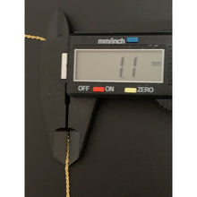 Load image into Gallery viewer, 18K Gold Necklace Chain 20 inches with Jesus Christ Pendant 1.66 grams - Rafant