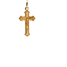 Load image into Gallery viewer, 18K Gold Pendant Cross Jesus Christ Religious 0.69 grams - Rafant