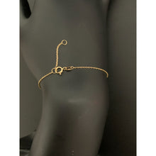 Load image into Gallery viewer, 18K Gold Bracelet Paper Clips Link Lock 6 plus 1 Inches 1.12 grams - Rafant