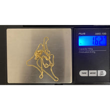 Load image into Gallery viewer, 18K Gold Necklace Chain 1.62 grams 18 inches - Rafant