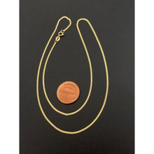 Load image into Gallery viewer, 18K Gold Necklace Chain 1.62 grams 18 inches - Rafant