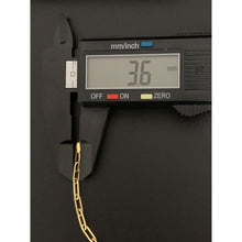 Load image into Gallery viewer, 18K Gold Bracelet Paperclips Link 7.5" - Rafant