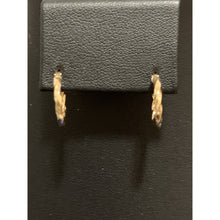 Load image into Gallery viewer, 18K Gold Earrings Hoops Loops 0.89 grams Very Small - Rafant