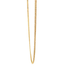 Load image into Gallery viewer, 18K Yellow Gold Necklace Chain Curb 17.75 inches 1.95 grams - Rafant