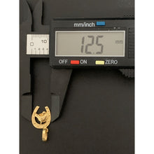 Load image into Gallery viewer, 18K Gold Pendant Horseshoe 0.75 grams Very Small - Rafant