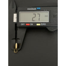 Load image into Gallery viewer, 18K Gold Pendant Heart Two Tone White Yellow 0.50 grams - Rafant