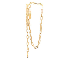 Load image into Gallery viewer, 18K Yellow Gold Bracelet Paperclip Small Links 1.02 Size 7.5 inches - Rafant