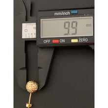 Load image into Gallery viewer, 18K Gold Earrings Stud Balls 2.19 grams - Rafant
