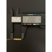 Load image into Gallery viewer, 18K Gold Earrings Threader 0.40 grams - Rafant