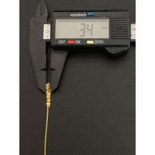 Load image into Gallery viewer, 18K Gold Earrings Threader 0.40 grams - Rafant