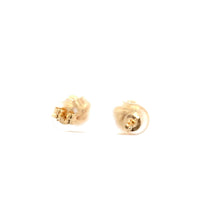 Load image into Gallery viewer, 18K Gold Earrings Stud Knot Small 1.25 grams - Rafant