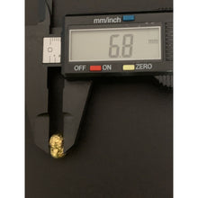 Load image into Gallery viewer, 18K Gold Earrings Stud Puffed Heart 1.77 grams - Rafant