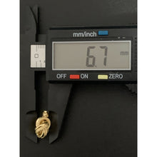 Load image into Gallery viewer, 18K Gold Pendant Earrings Sets Stud Knot 3.34 grams - Rafant