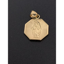 Load image into Gallery viewer, 18K Gold Pendant Jesus Christ Sacred Heart 1.72 grams Small - Rafant