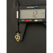 Load image into Gallery viewer, 18K Gold Ring Heart Key 1.27 grams Size 7 - Rafant