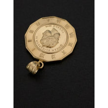 Load image into Gallery viewer, 18K Gold Pendant Angel Queen Elizabeth 2.75 grams - Rafant
