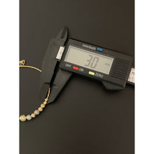 Load image into Gallery viewer, 18K Gold Bracelet Saudi Gold Beaded 2 Tone Yellow White - Rafant