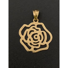 Load image into Gallery viewer, 18K Gold Pendant Flower 0.83 grams - Rafant