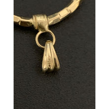 Load image into Gallery viewer, 18K Gold Pendant Circle Round 1.05 grams - Rafant