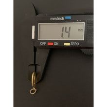 Load image into Gallery viewer, 18K Gold Pendant Oval Religious Mother Mary 1.05 grams - Rafant