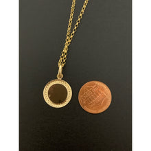 Load image into Gallery viewer, 18K Gold Necklace Chain 17.75 inches with Jesus Christ Pendant 2.50 grams with defects - Rafant