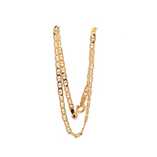 Load image into Gallery viewer, 18K Yellow Gold Bracelet Mariner 7.5 inches 1.51 grams Women - Rafant