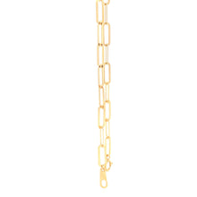 Load image into Gallery viewer, 18K Yellow Gold Bracelet Paperclip 1.75 grams Size 7 inches - Rafant