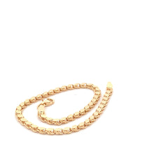 Load image into Gallery viewer, 18K Yellow Gold Bracelet Damascus 3.42 grams Women Size 7.25 inches - Rafant