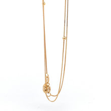 Load image into Gallery viewer, 18K Yellow Gold Necklace Chain Box 18 inches Heart Pendant 1.53 grams - Rafant