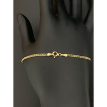 Load image into Gallery viewer, 18K Yellow Gold Bracelet Curb 6.5 inches - Rafant