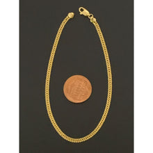 Load image into Gallery viewer, 18K Gold Bracelet Curb 2.48 grams 8 inches - Rafant