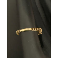 Load image into Gallery viewer, 18K Gold Ring Cubic Zirconia 1.05 grams Size 5 - Rafant