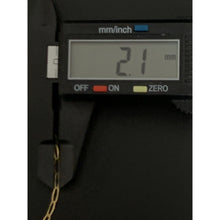 Load image into Gallery viewer, 18K Gold Necklace Chain Only Paper Clips 17.75 inches 2.76 grams - Rafant