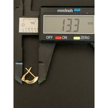 Load image into Gallery viewer, 18K Saudi Gold Earrings French Clips 1.29 grams - Rafant