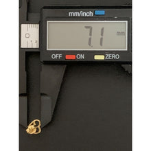 Load image into Gallery viewer, 18K Saudi Gold Earrings Stud Heartbeat - Rafant