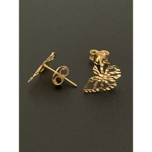 Load image into Gallery viewer, 18K Gold Earrings Studs Butterflies 0.84 grams Lightweight with Defects - Rafant