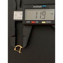 Load image into Gallery viewer, 18K Gold Earrings French Clips 1.74 grams Lightweight - Rafant