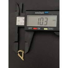 Load image into Gallery viewer, 18K Gold Necklace Chain 15.75" with Pendant and French Clips Earrings Set 2.58 grams - Rafant