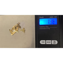 Load image into Gallery viewer, 18K Gold Bracelet Paper Clips Chain Link 7.25 inches 1.38 grams - Rafant