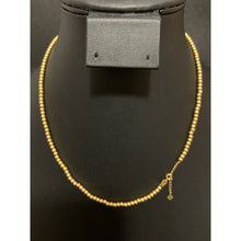 Load image into Gallery viewer, 18K Gold Necklace Beads Tiny Balls 16 inches 2.84 grams - Rafant