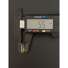 Load image into Gallery viewer, 18K Saudi Gold Ring Infinity Size 6.5 - Rafant