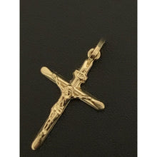 Load image into Gallery viewer, 18K Saudi Gold Cross Pendant - Rafant