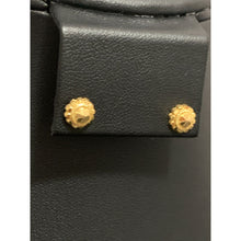 Load image into Gallery viewer, 18K Gold Earrings Stud Screw Type Small 0.39 grams - Rafant