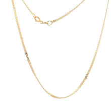 Load image into Gallery viewer, 18K Yellow Gold Necklace Chain Bismark 1.55 grams 18 inches - Rafant