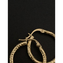 Load image into Gallery viewer, 18K Gold Earrings Hoops Loops 1.21 grams - Rafant