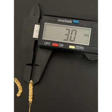 Load image into Gallery viewer, 18K Gold Earrings Threader Dangling - Rafant