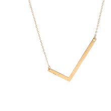 Load image into Gallery viewer, 18K Yellow Gold Necklace Chain Pendant Letter L 1.72 grams 18.75 inches - Rafant