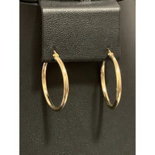 Load image into Gallery viewer, 18K Gold Earrings Hoops Loops 1.59 grams - Rafant